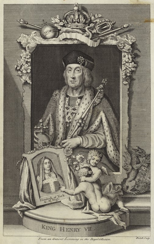 Portrét anglického Jindřicha VII od English School