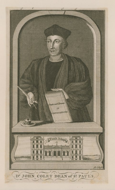 Portrét Johna Coleta od English School
