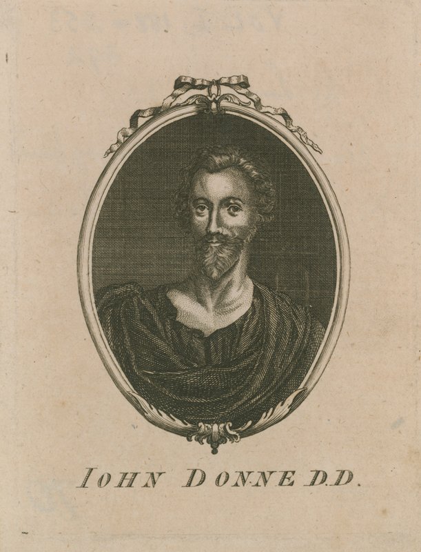 Portrét Johna Donna od English School