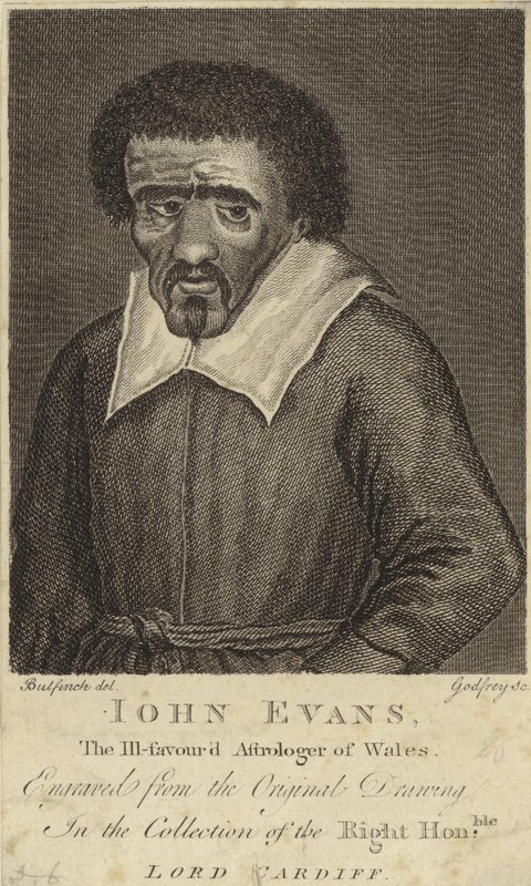 Portrét Johna Evanse od English School