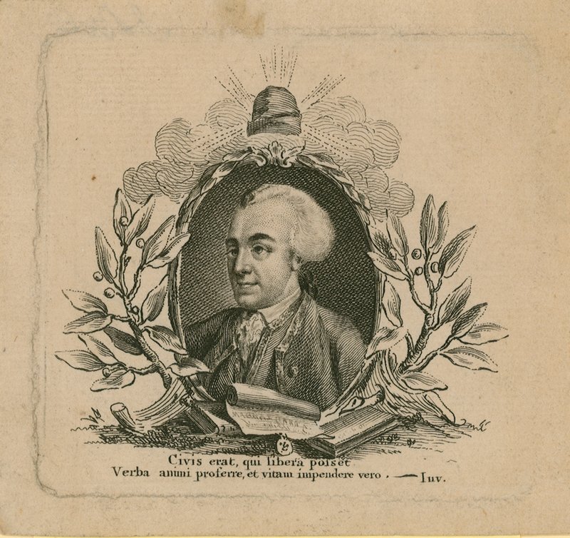Portrét Johna Wilkese od English School