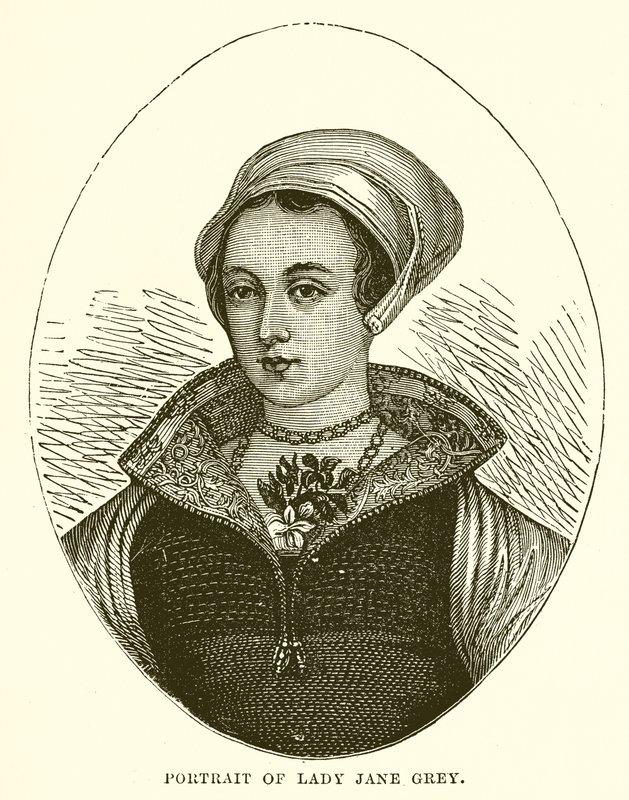 Portrét lady Jane Grayové od English School