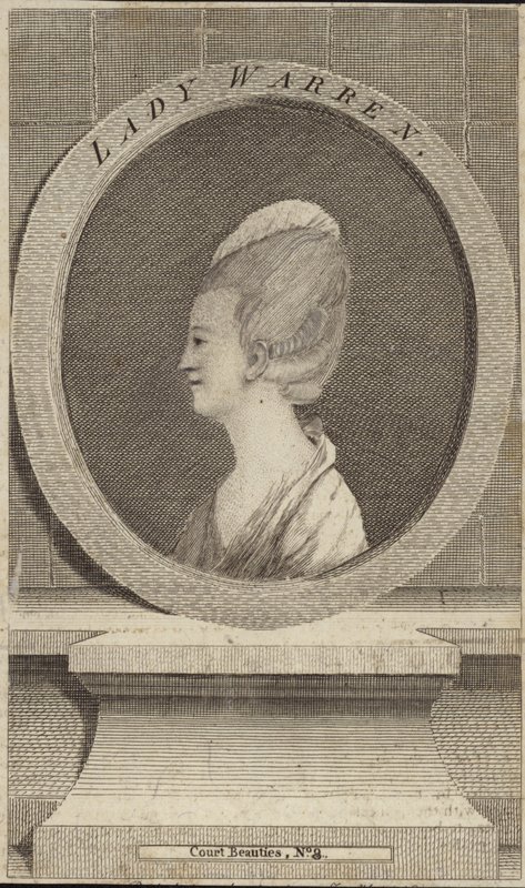 Portrét lady Warrenové od English School