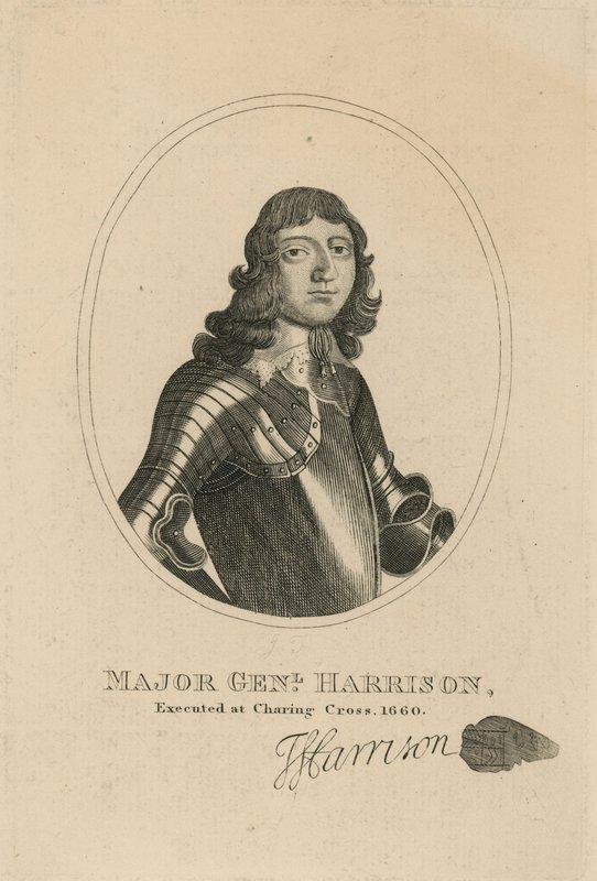 Portrét generálmajora Thomase Harrisona od English School
