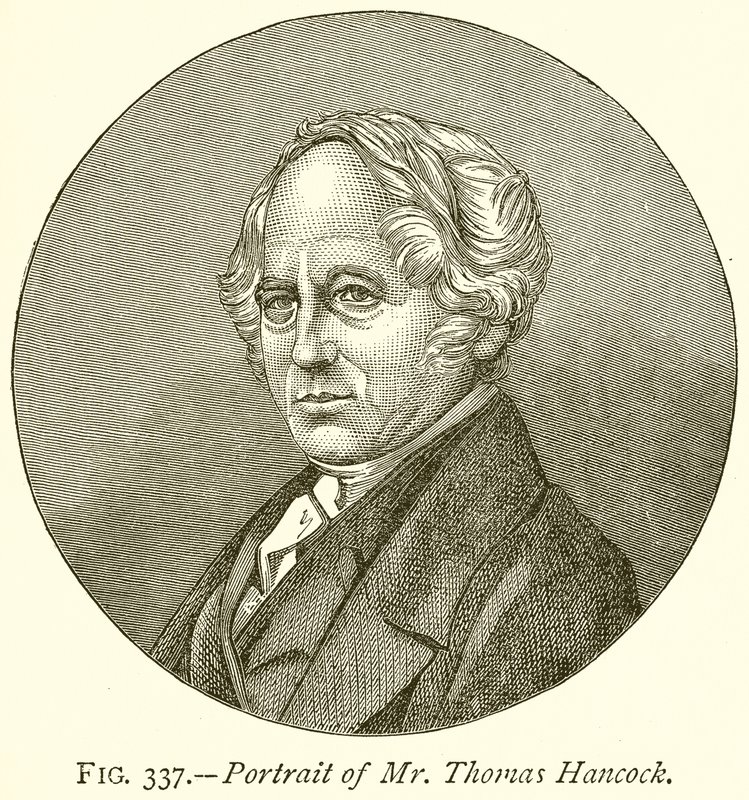 Portrét pana Thomase Hancocka od English School