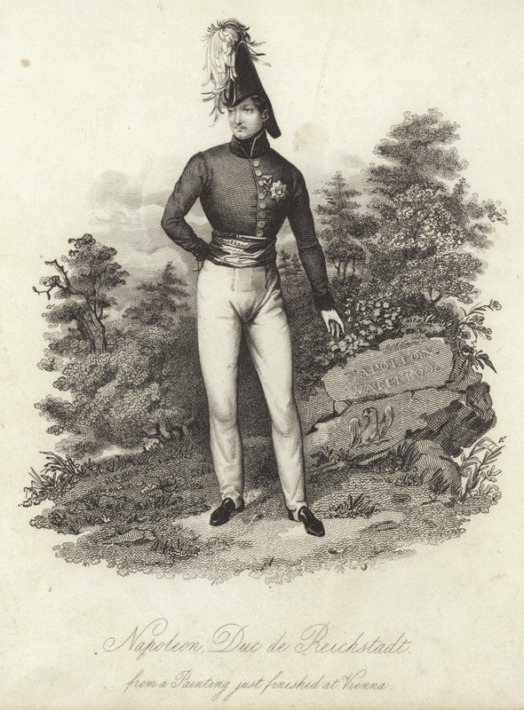Portrét Napoleona II od English School