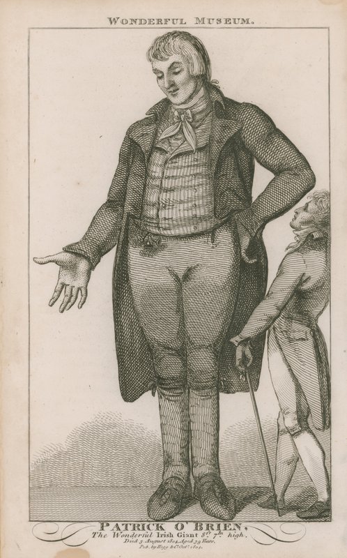 Portrét Patricka OBriena od English School