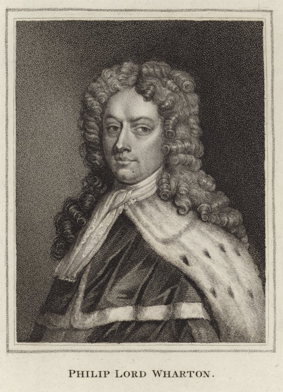 Portrét Philipa Whartona od English School