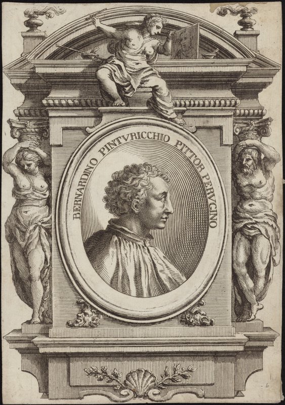 Portrét Pintoricchio od English School