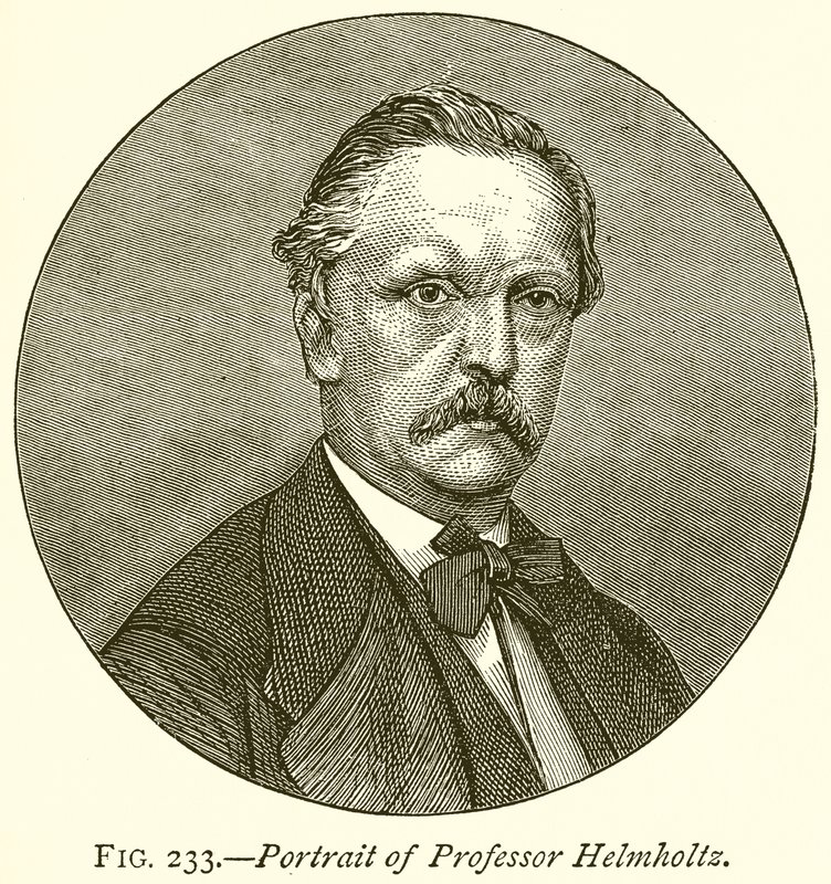 Portrét profesora Helmholtze od English School