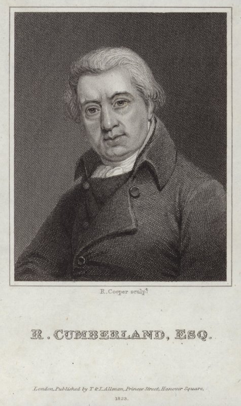 Portrét Richarda Cumberlanda od English School