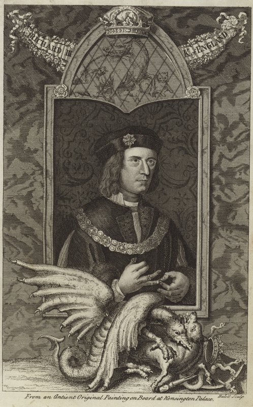 Portrét anglického Richarda III od English School