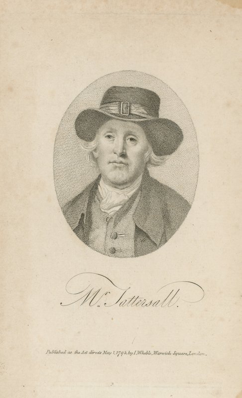 Portrét Richarda Tattersalla od English School