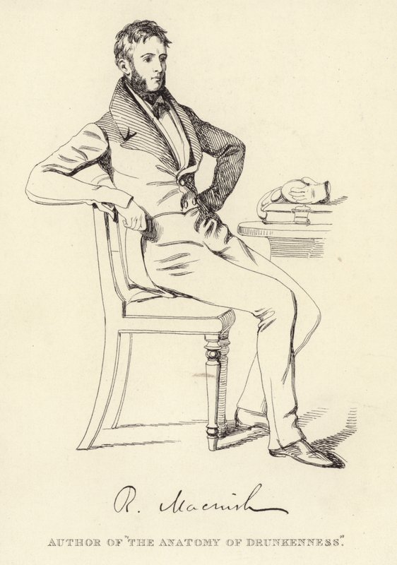 Portrét Roberta Macnishe od English School