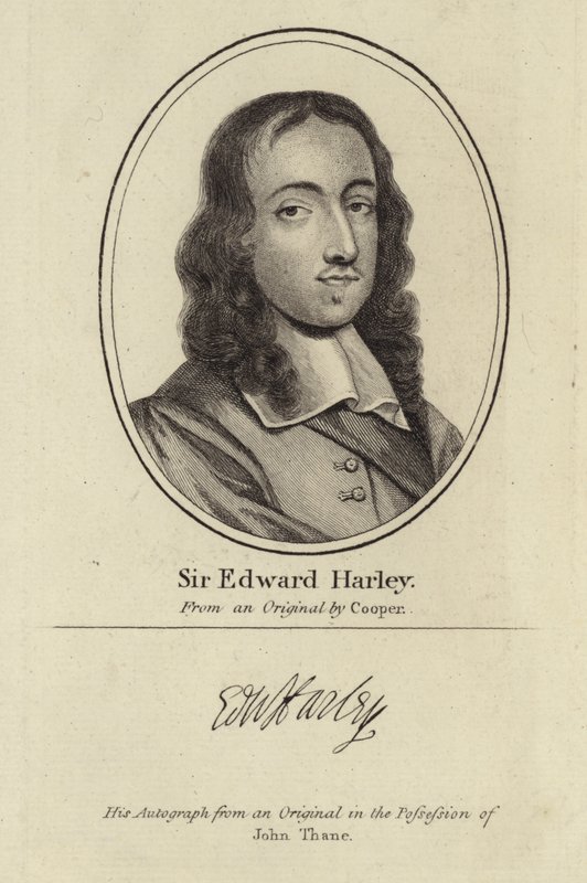 Portrét sira Edwarda Harleyho od English School