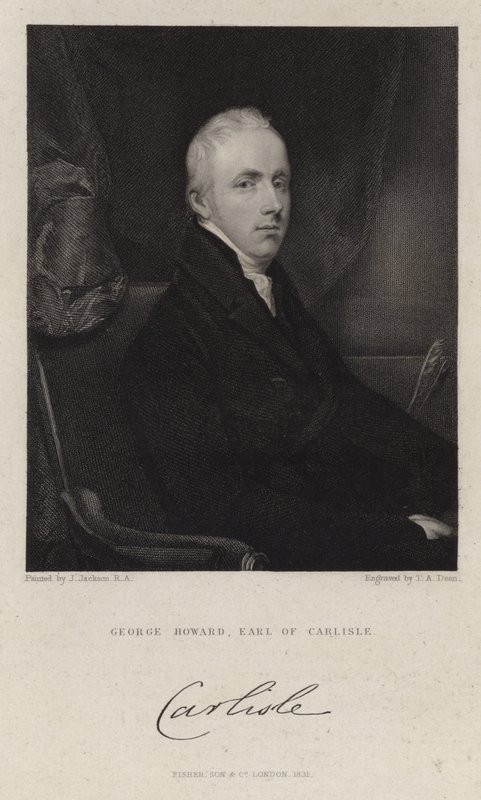 Portrét sira George Howarda od English School
