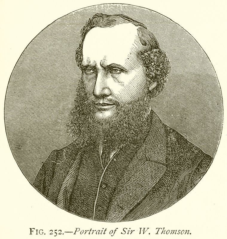 Portrét sira W. Thomsona od English School