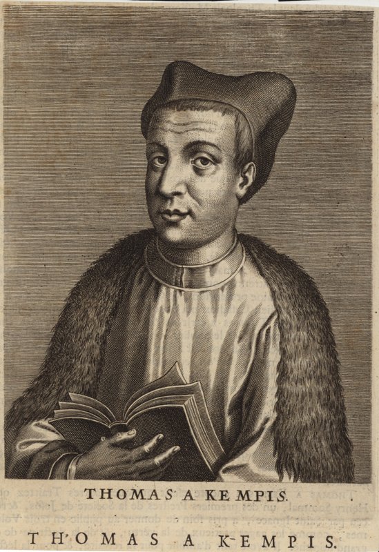 Portrét Thomase A Kempise od English School