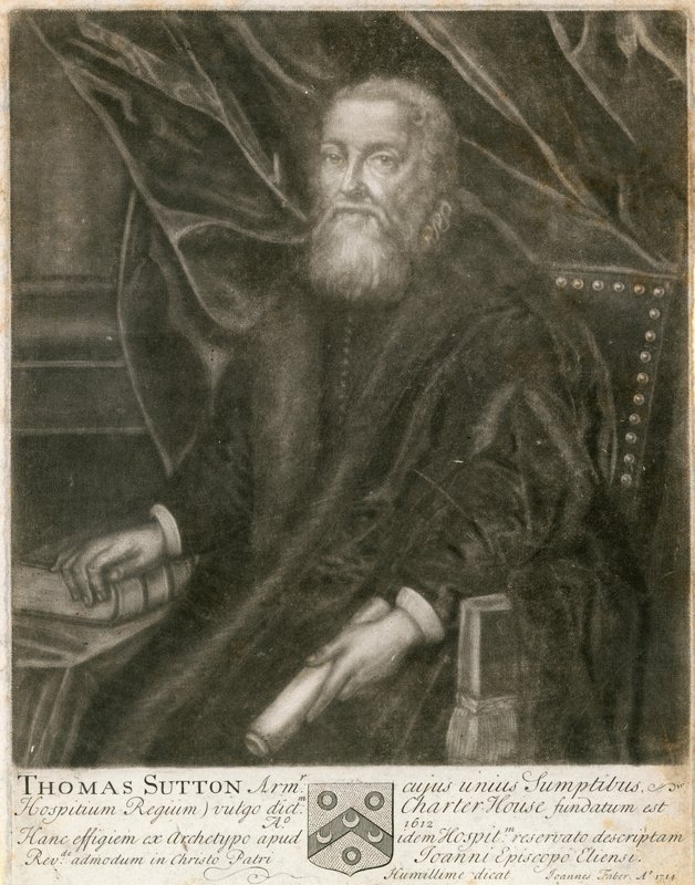 Portrét Thomase Suttona od English School