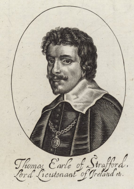 Portrét Thomase Wentwortha od English School
