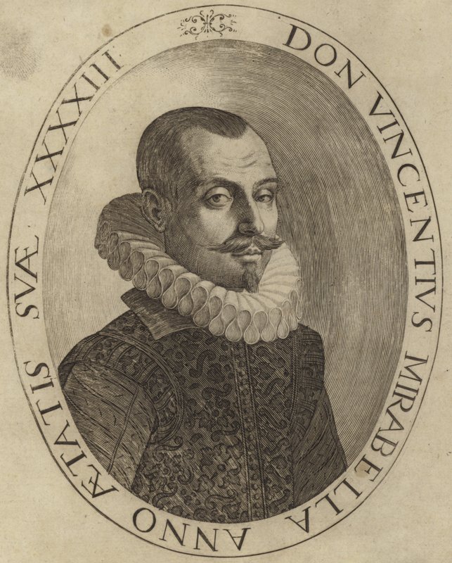 Portrét Vincenza Mirabella od English School