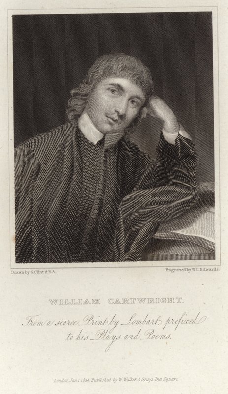 Portrét Williama Cartwrighta od English School