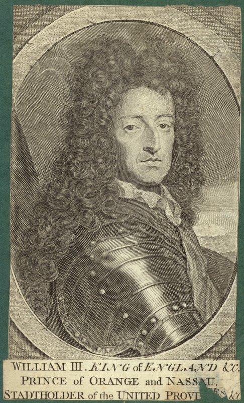 Portrét Viléma III., prince Oranžského od English School