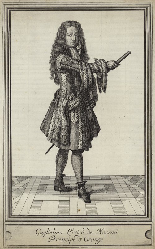 Portrét Williama III z Anglie od English School