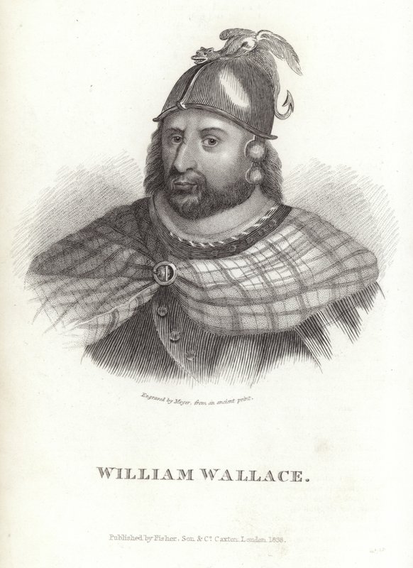 Portrét Williama Wallace od English School