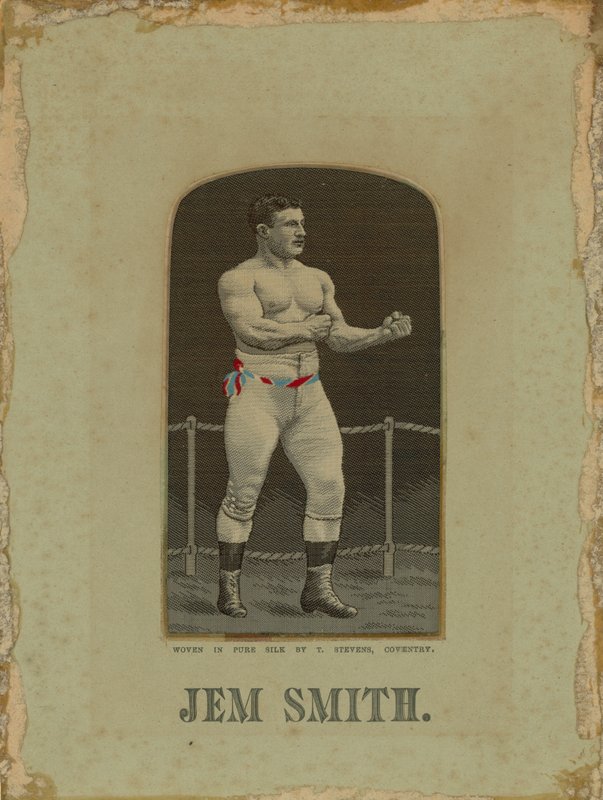 Portrét boxera Jema Smithe od English School