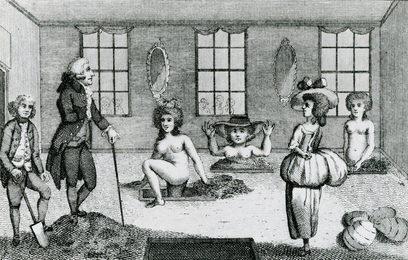 Příprava bahenní koupele od English School