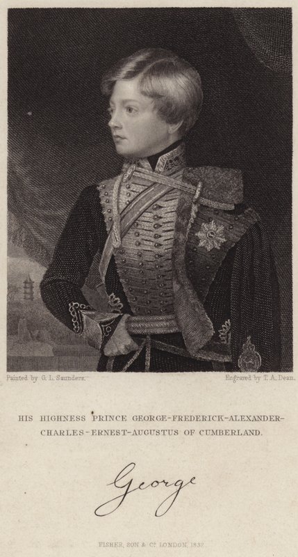 Princ George-Frederick-Alexander-Charles-Ernest-Augustus z Cumberlandu od English School