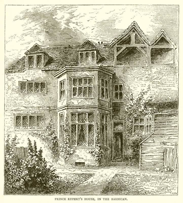 Dům prince Rupertse, v Barbakanu od English School