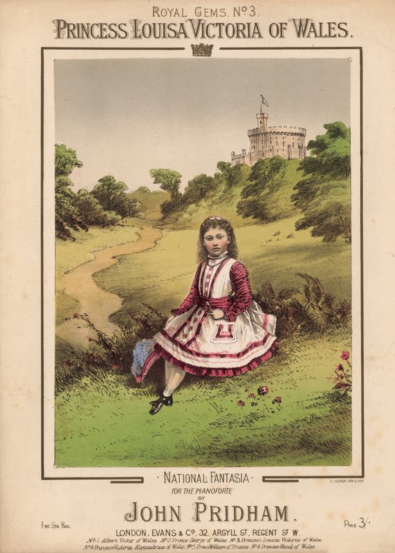 Princezna Louisa Victoria z Walesu od English School
