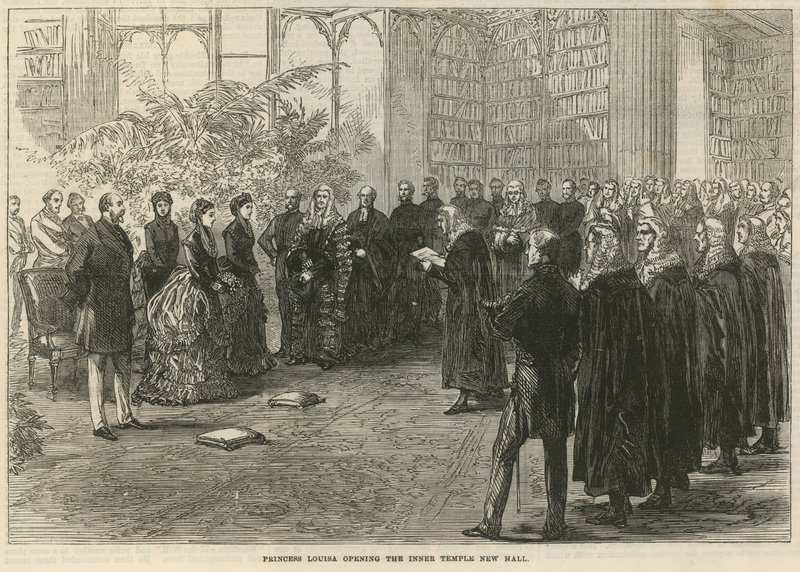 Princezna Louisa otevírá nový sál Inner Temple od English School