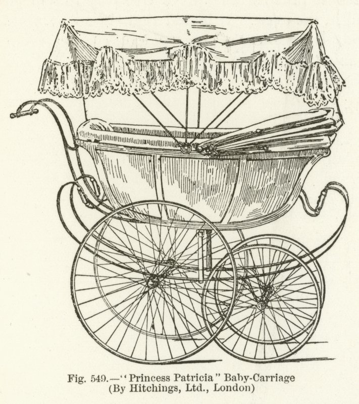 Princezna Patricia Baby-Carriage, od Hitchings, Londýn od English School