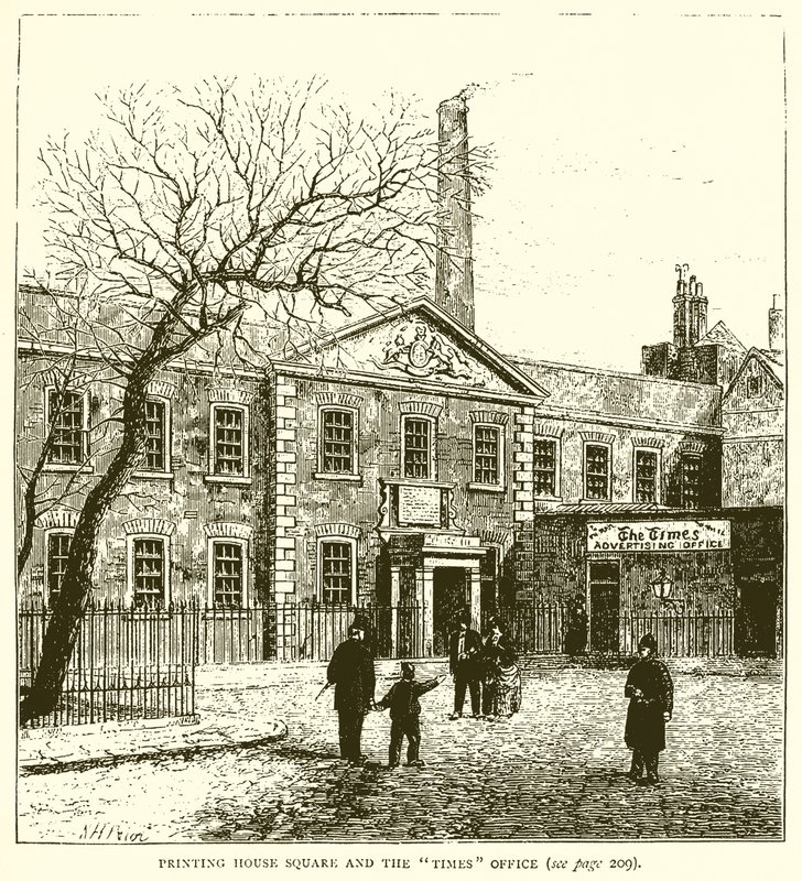 Printing House Square a Times Office od English School
