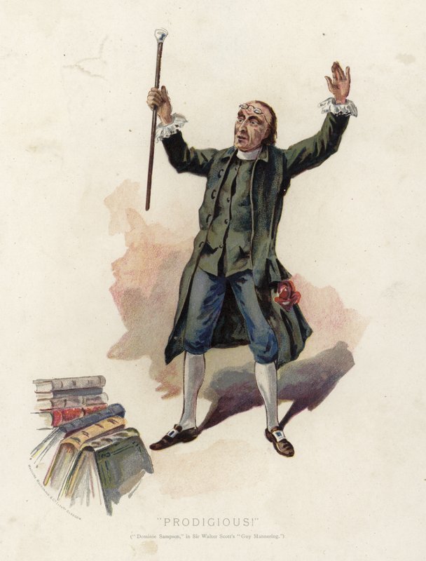Prodigious!, Dominic Sampson ve filmu Sir Walter Scott Guy Mannering od English School