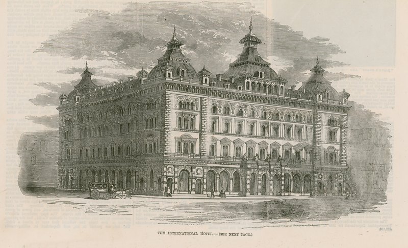 Návrh hotelu International od English School