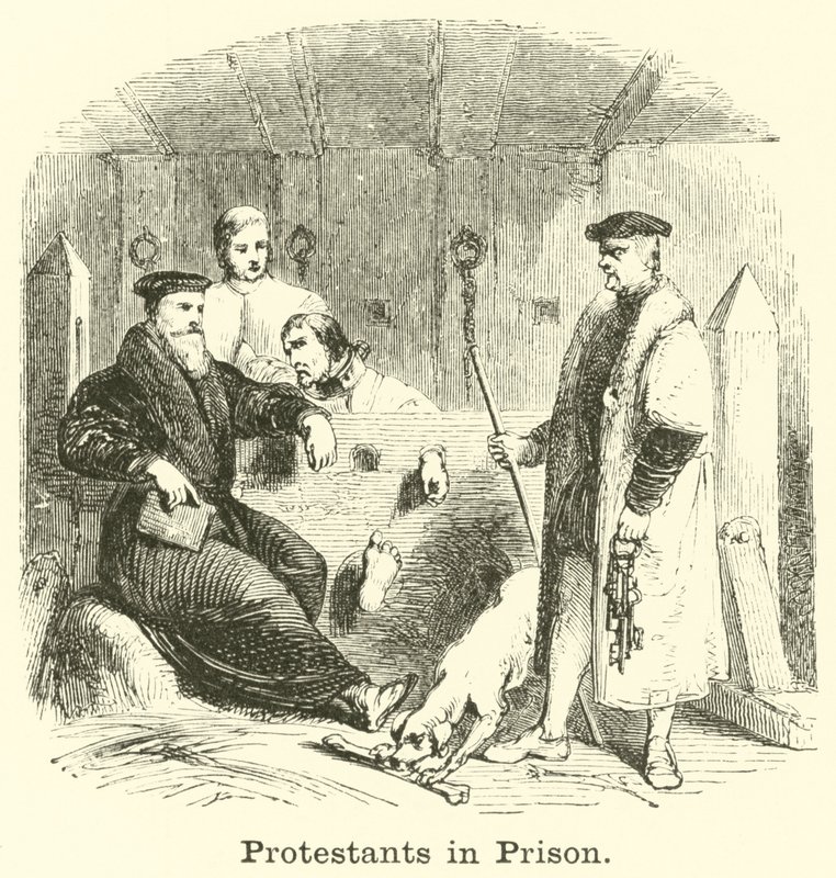 Protestanti ve vězení od English School