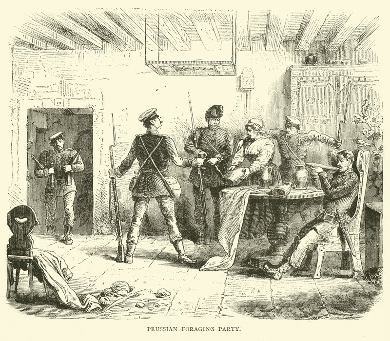Pruská sháňka, březen 1871 od English School