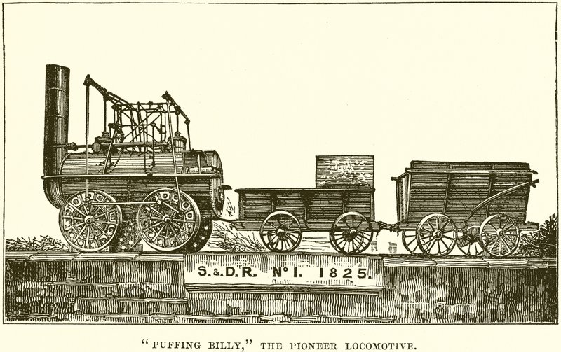 Puffing Billy, The Pioneer Locomotive od English School