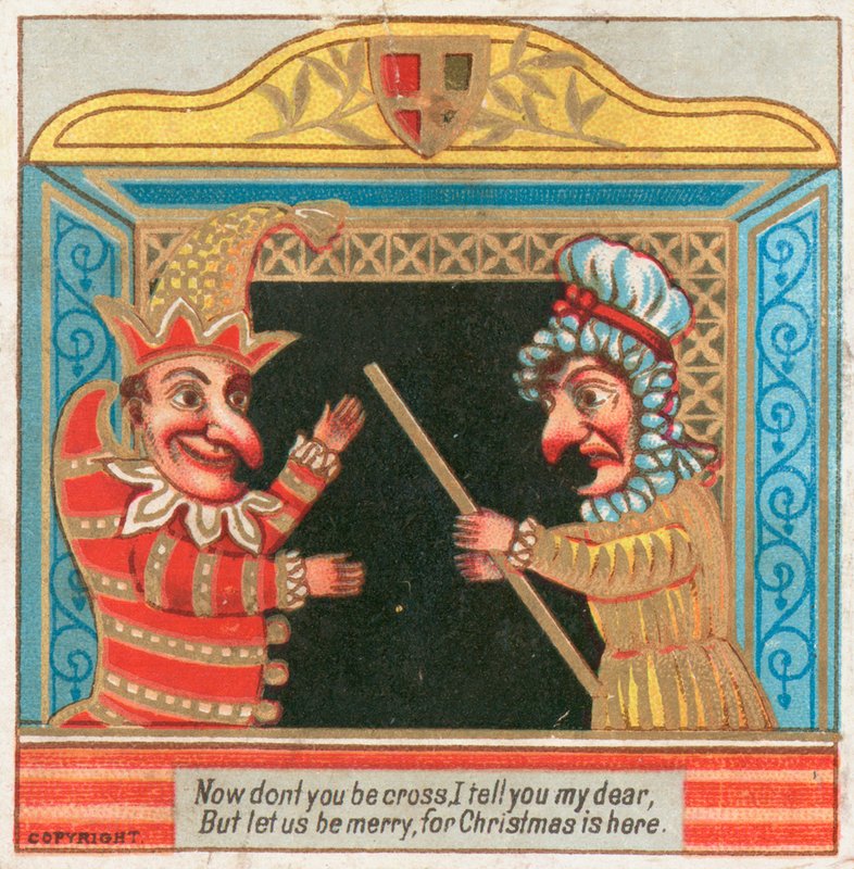 Punch a Judy, vánoční přání od English School