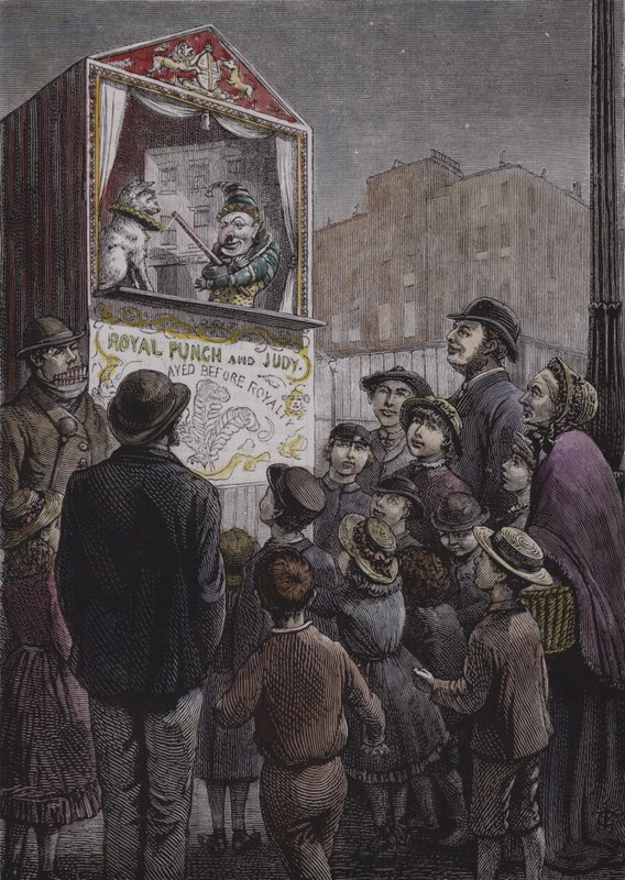 Punch a Judy show od English School