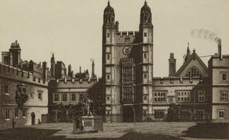 Čtyřúhelník, Eton College (litho) od English School