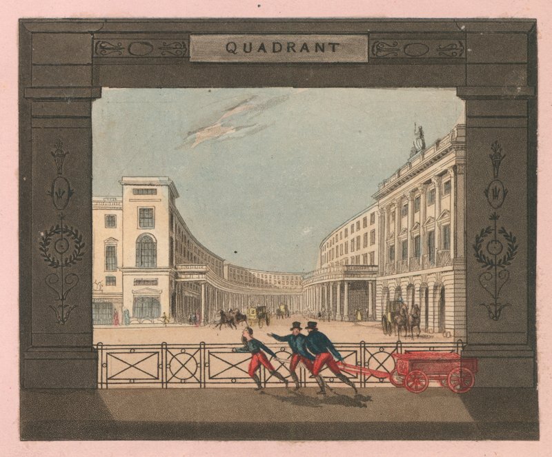 Kvadrant, Regent Street od English School