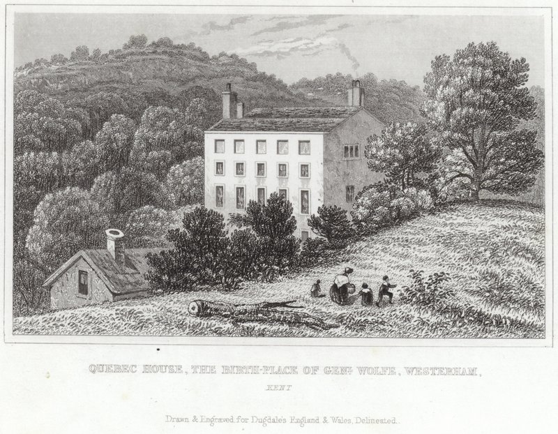 Quebec House, rodiště generála Wolfa ve Westerhamu od English School