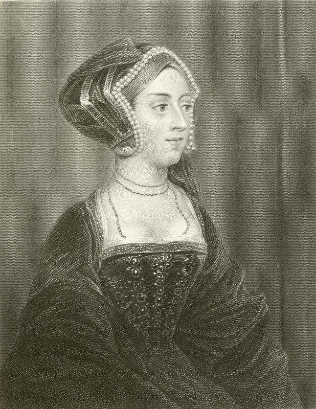 Královna Anne Bullenová od English School