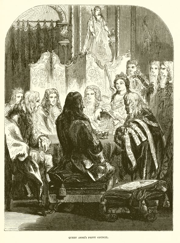 Tajná rada královny Anny od English School
