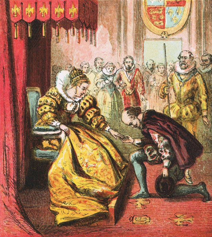 Královna Alžběta a Shakespeare od English School